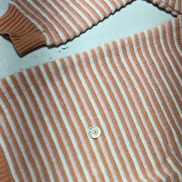 Christopher & Banks Women’s Pink Stripe Pullover Sweater, Size XL, GUC - Picture 7 of 8